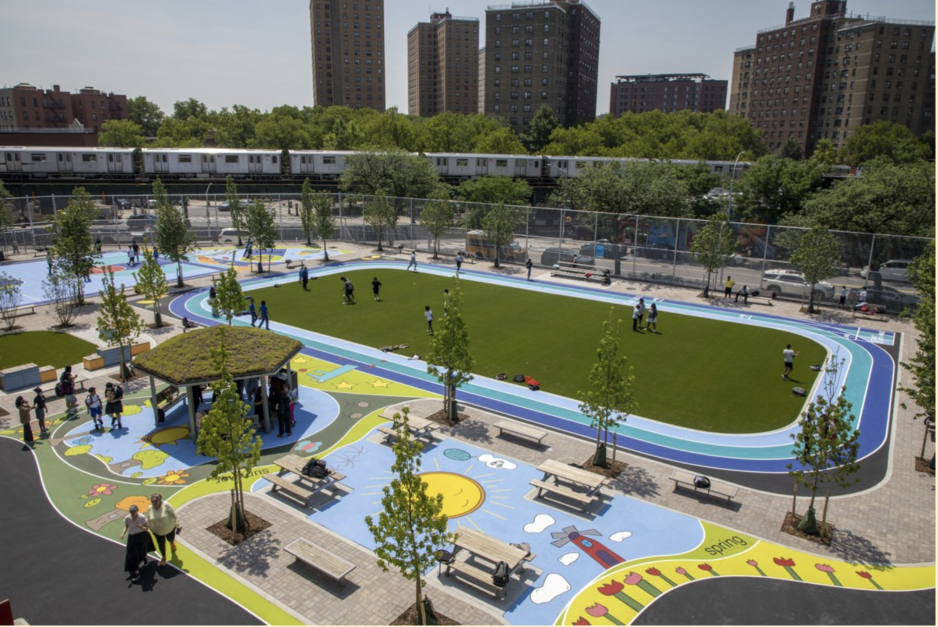New Schoolyard, New Energy: Morrisania Campus Opens Its Gates